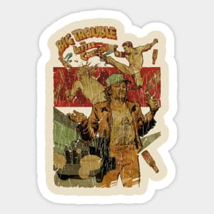 VINTAGE BIG TROUBLE IN LITTLE CHINA Sticker